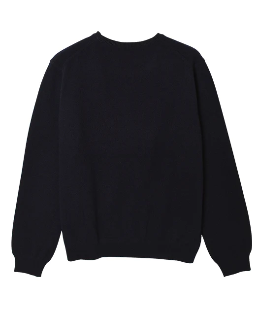 Cashmere CREW NECK SWEATER 12 GAUGE - Image 3