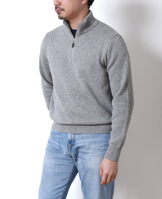 CASHMERE Zipup COLLAR Sweater - Image 14