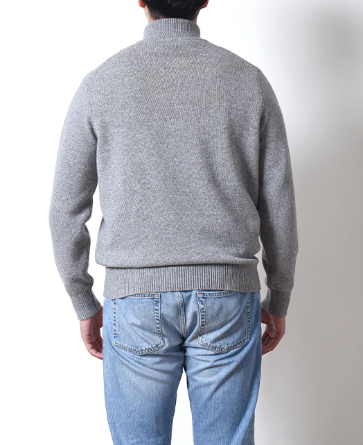 CASHMERE Zipup COLLAR Sweater - Image 15