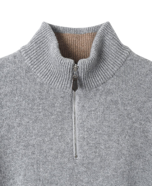 CASHMERE Zipup COLLAR Sweater - Image 16