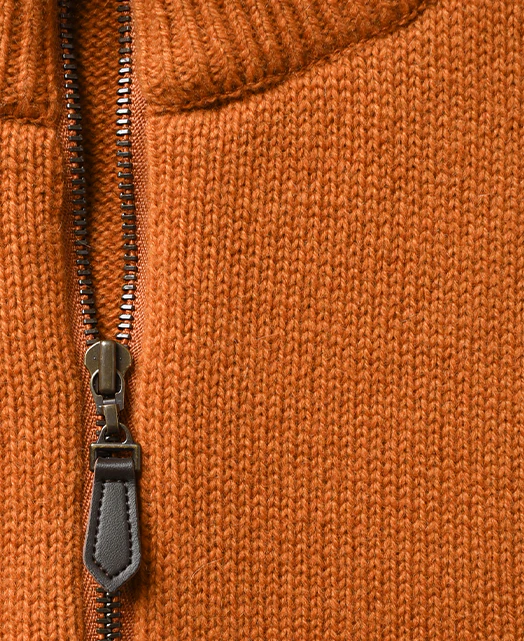 CASHMERE Zipup COLLAR Sweater - Image 6