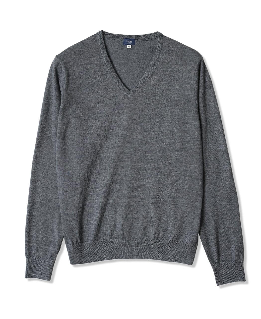 FF30G V-Neck Sweater Super Extra Fine Merino - Image 13
