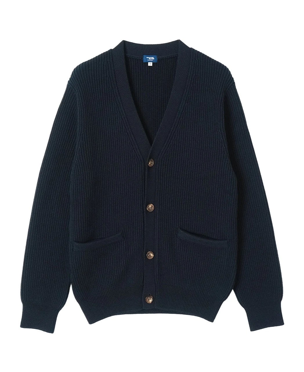 7 Gauge Ribbed Knit Cardigan