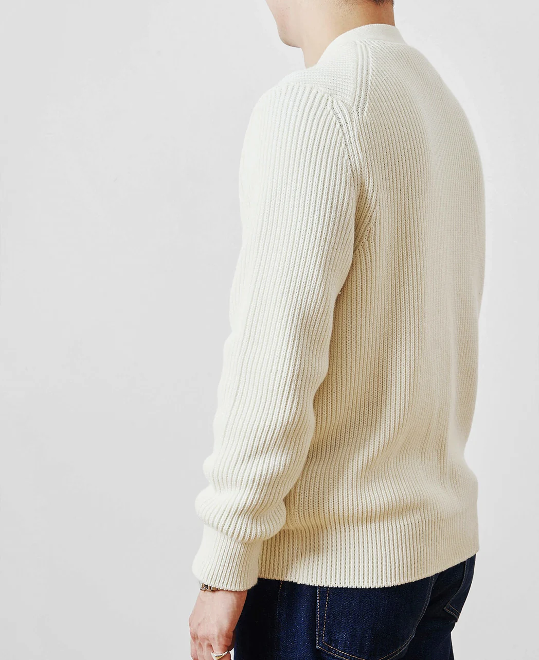 7 Gauge Ribbed Knit Cardigan - Image 10