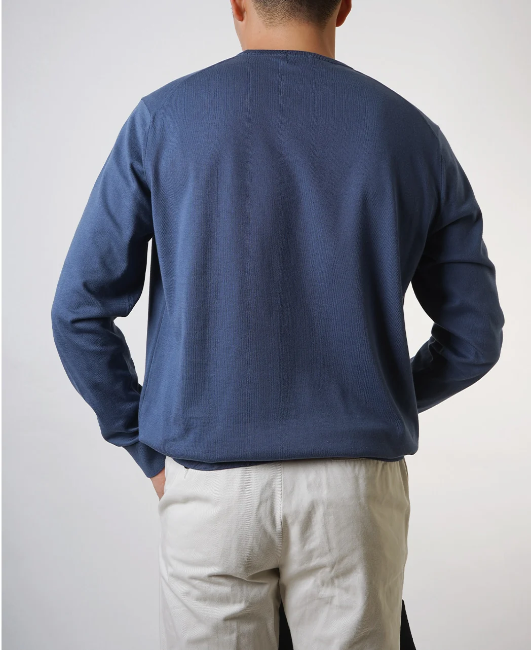 FF30G SUVIN GOLD Cotton Crew Neck Knit - Image 9