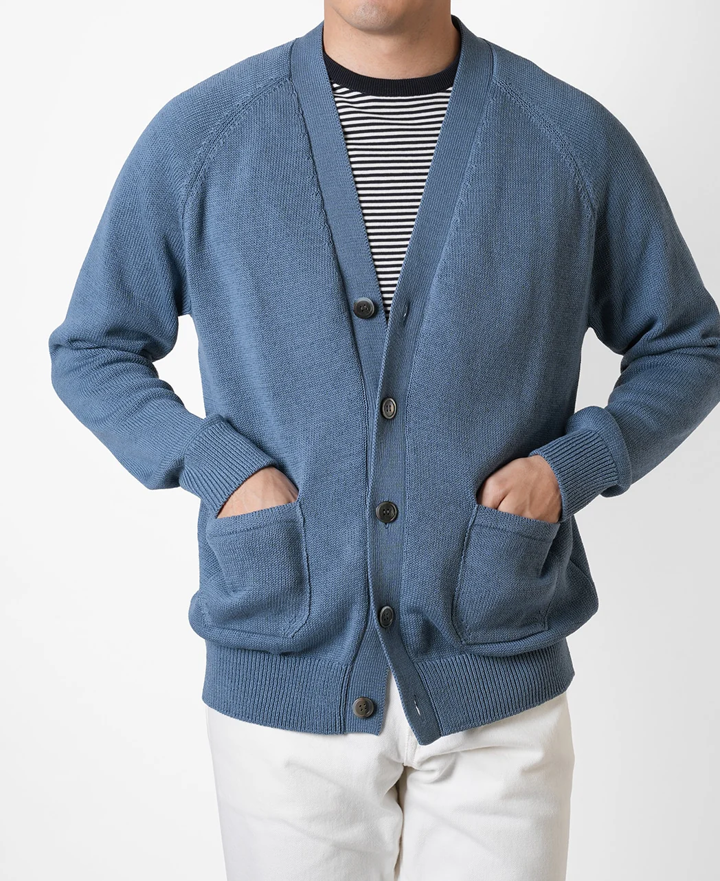 Cotton Raglan Cardigan - Image 7