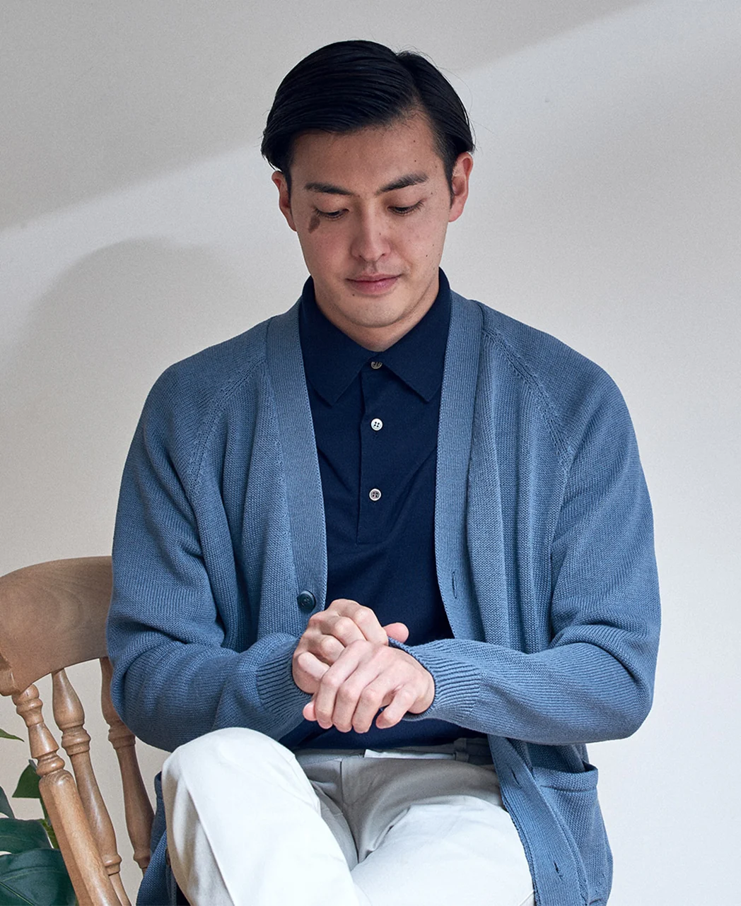 Cotton Raglan Cardigan - Image 8