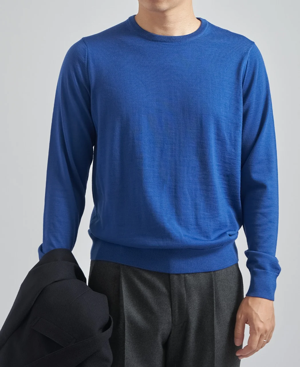FF30G Crew Neck Sweater Super Extra Fine Merino - Image 21