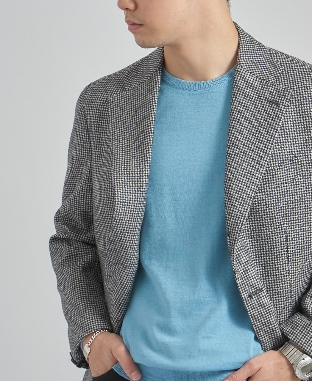 FF30G Crew Neck Sweater Super Extra Fine Merino - Image 29