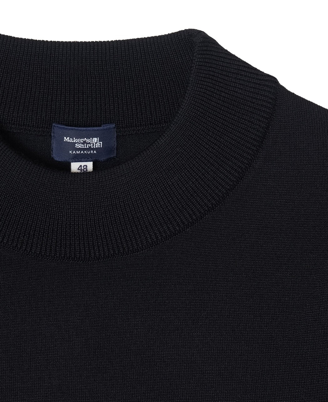 FF30G Mock Neck Sweater Super Extra Fine Merino - Image 18