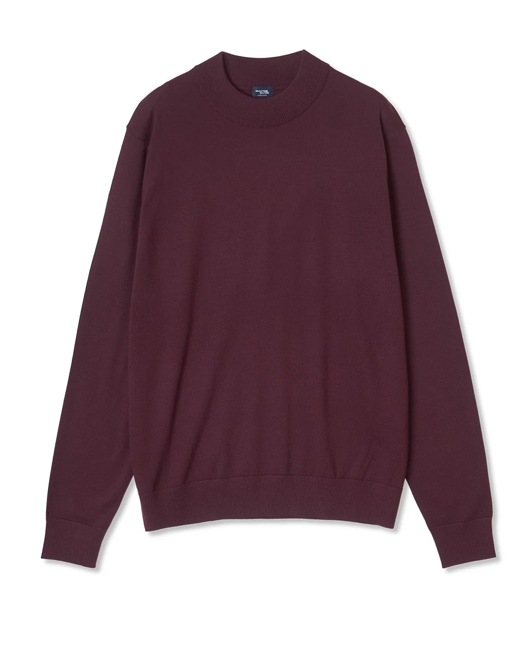 FF30G Mock Neck Sweater Super Extra Fine Merino - Image 6