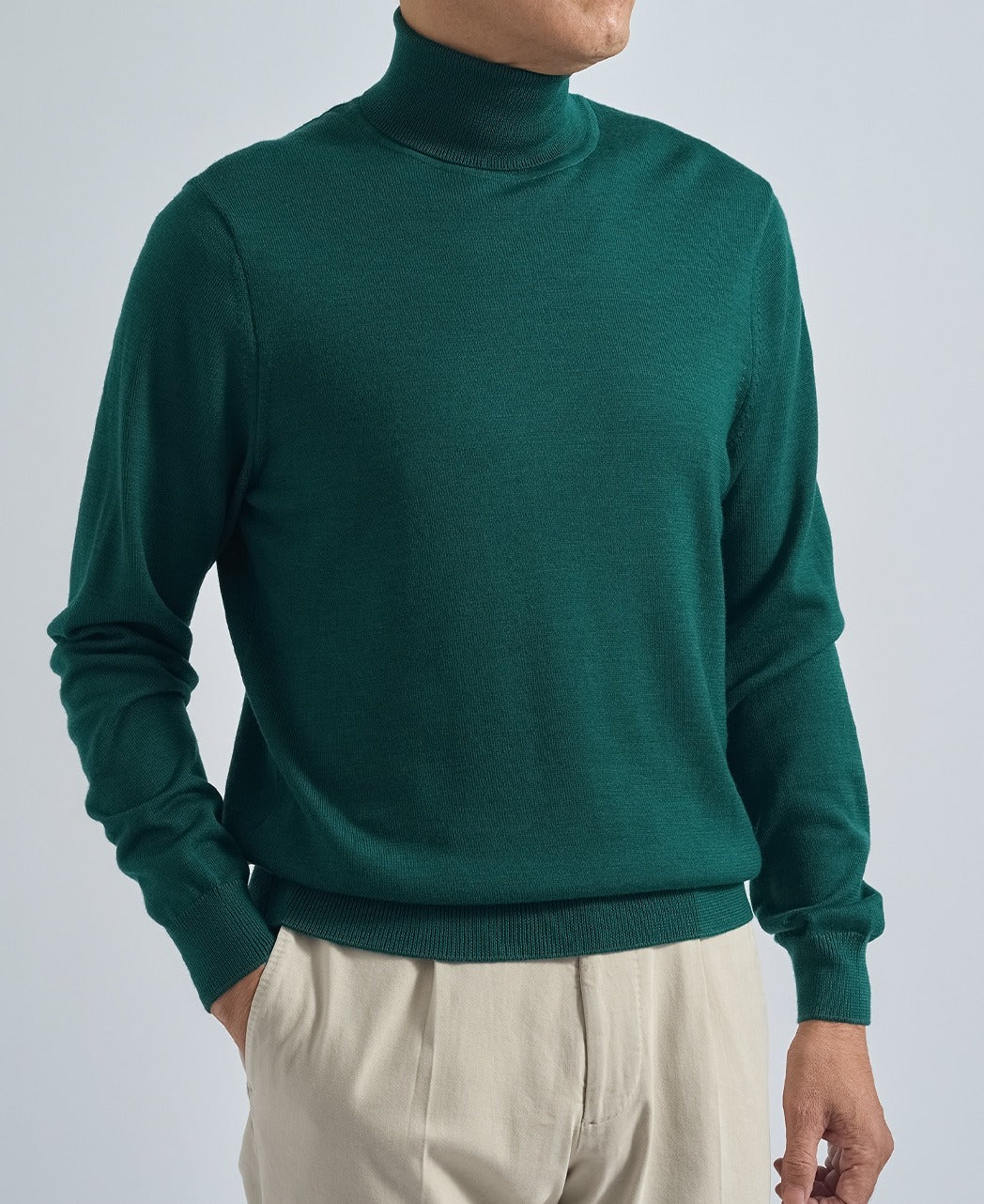 Turtleneck Sweater 12-gauge Super Extra Fine Merino - Image 23
