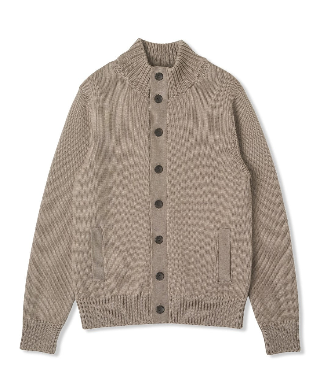 Stand Collar Cardigan Extra Fine Merino - Image 13