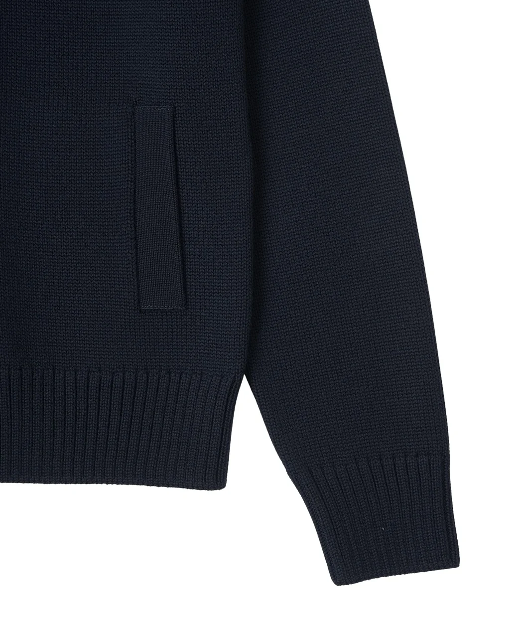 Stand Collar Cardigan Extra Fine Merino - Image 23