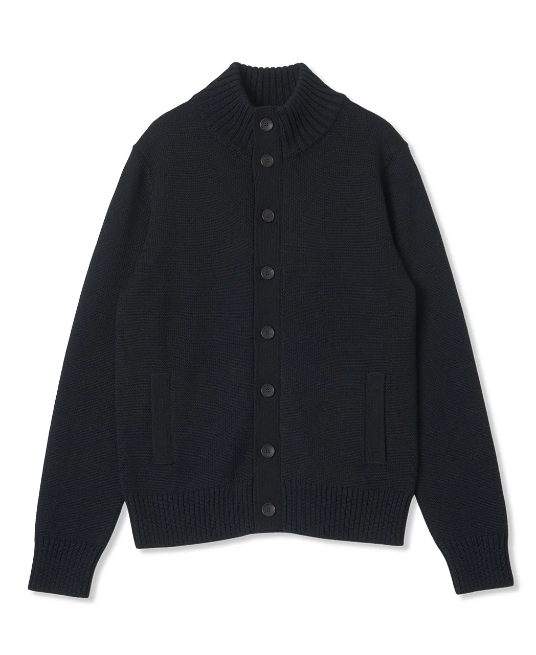 Stand Collar Cardigan Extra Fine Merino - Image 24