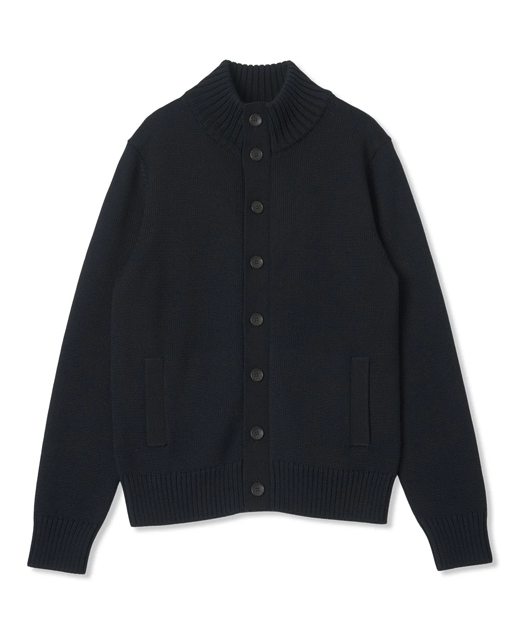 Stand Collar Cardigan Extra Fine Merino - Image 25