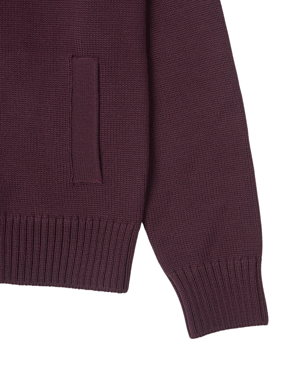 Stand Collar Cardigan Extra Fine Merino - Image 5