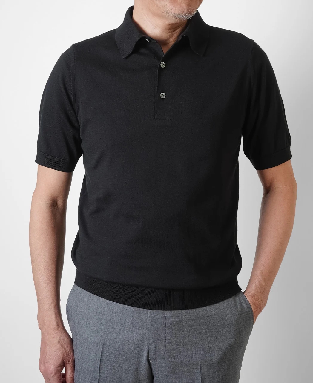 SUVIN GOLD Knit Polo - Image 12