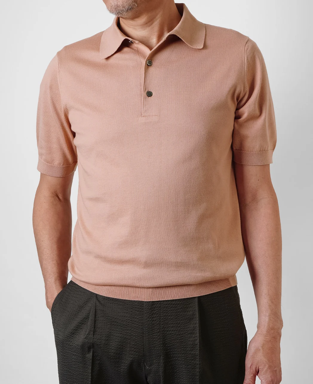 SUVIN GOLD Knit Polo - Image 47
