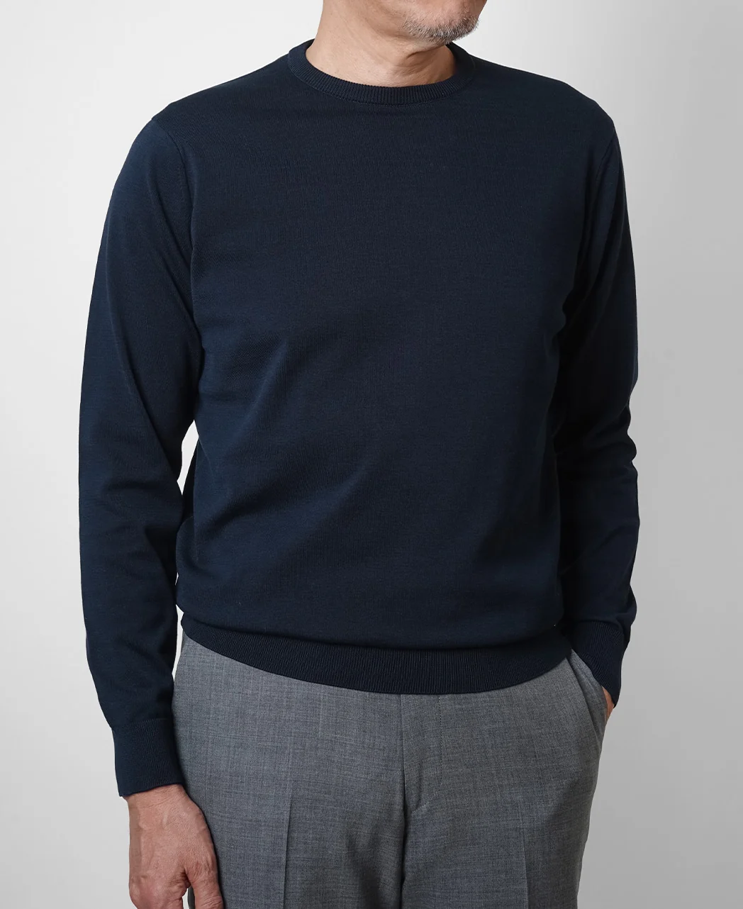 FF30G Cotton Crew Neck Sweater - Image 21