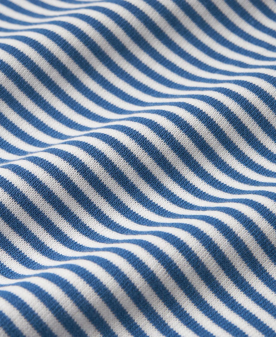 High-Twist Cotton Deodorant Border Knit T-Shirt - Image 16