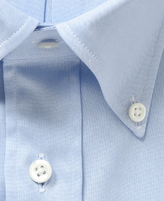 Short Sleeve Shirt - Button Down Pinpoint Oxford - Image 2