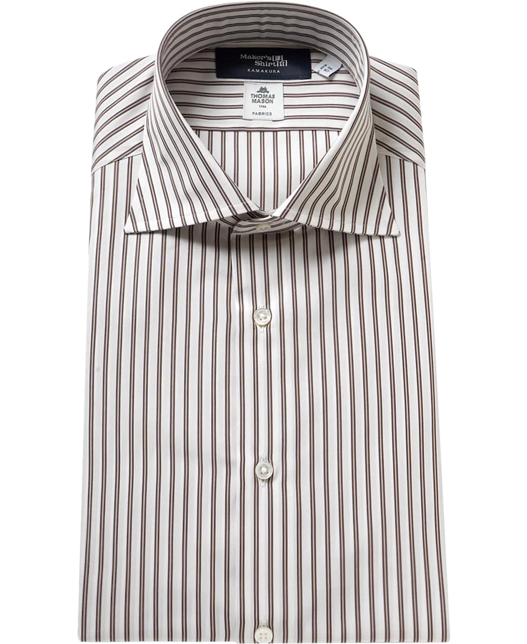 TOKYO SLIM FIT - Spread Broadcloth THOMAS MASON - Image 10