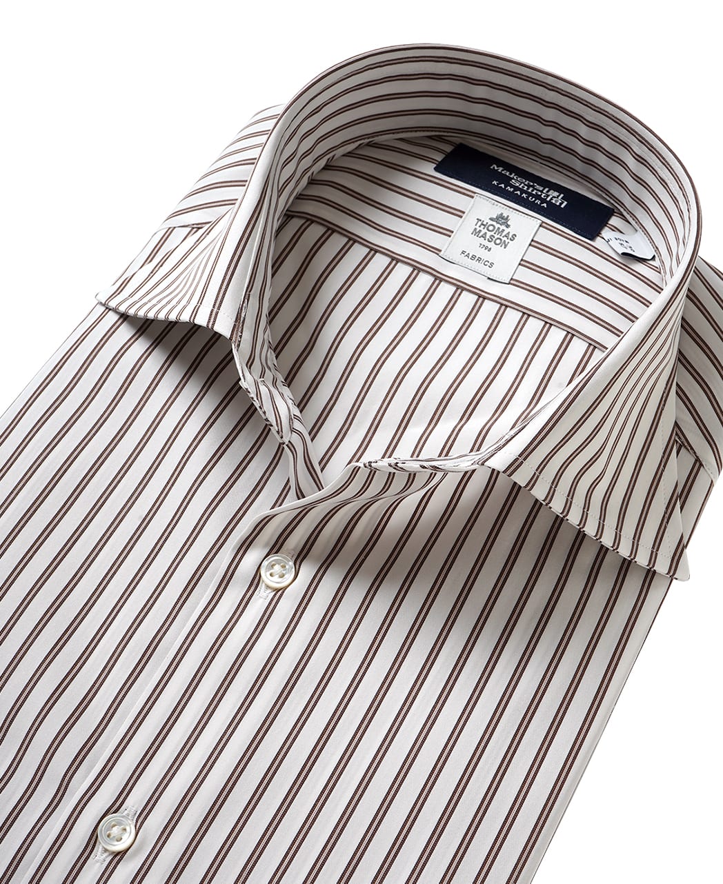 TOKYO SLIM FIT - Spread Broadcloth THOMAS MASON - Image 12