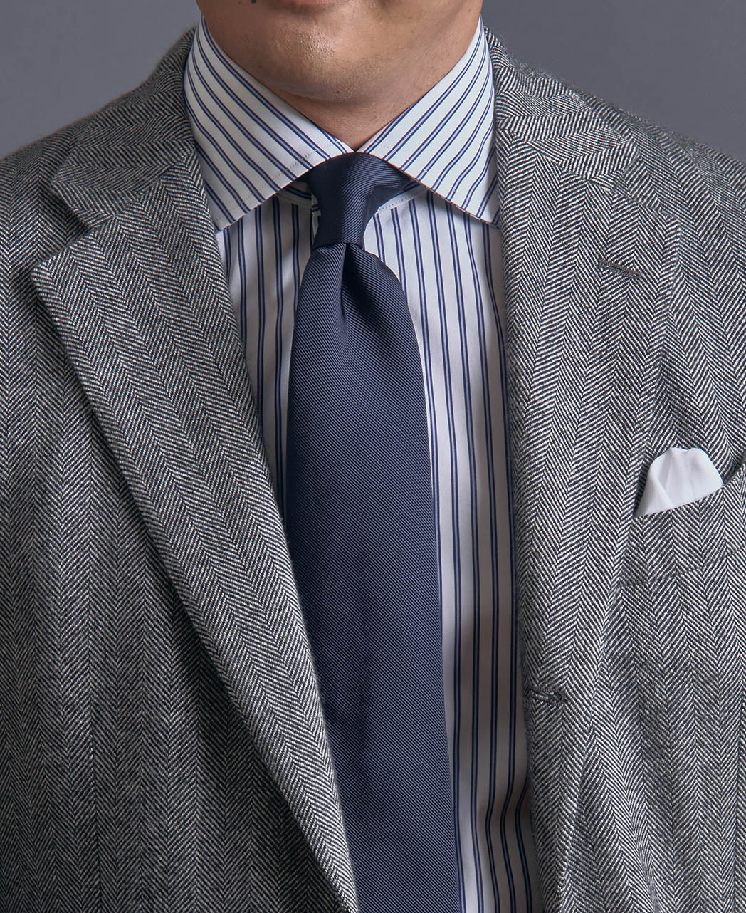TOKYO SLIM FIT - Spread Broadcloth THOMAS MASON - Image 3