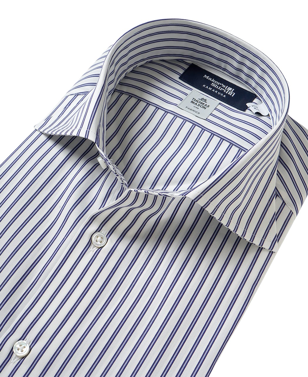 TOKYO SLIM FIT - Spread Broadcloth THOMAS MASON - Image 6