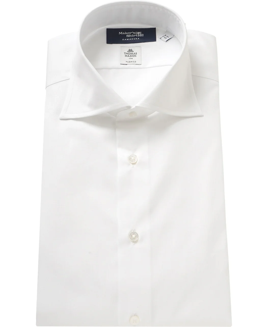 TOKYO SLIM FIT - Spread Pinpoint Oxford Thomas Mason