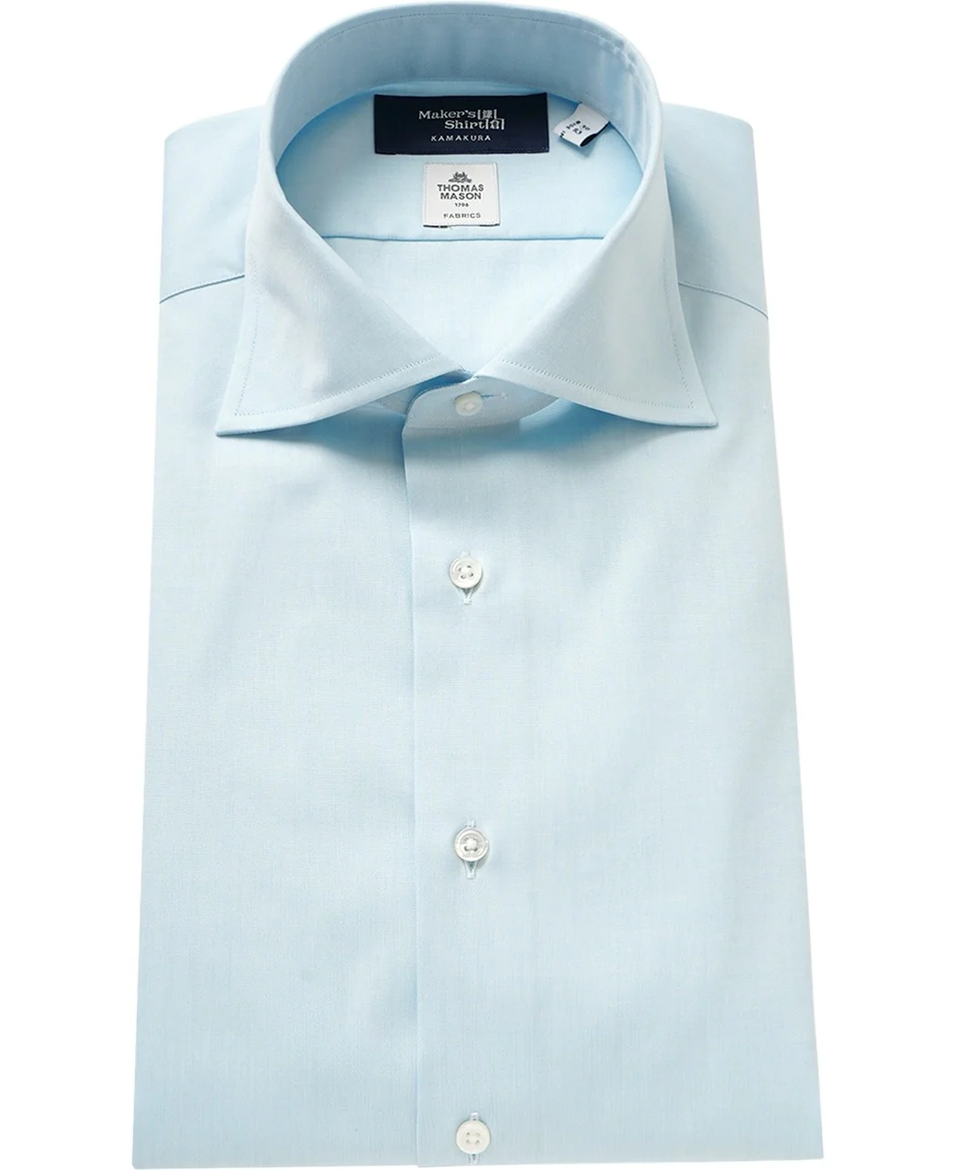 TOKYO SLIM FIT - Spread Pinpoint Oxford Thomas Mason - Image 9