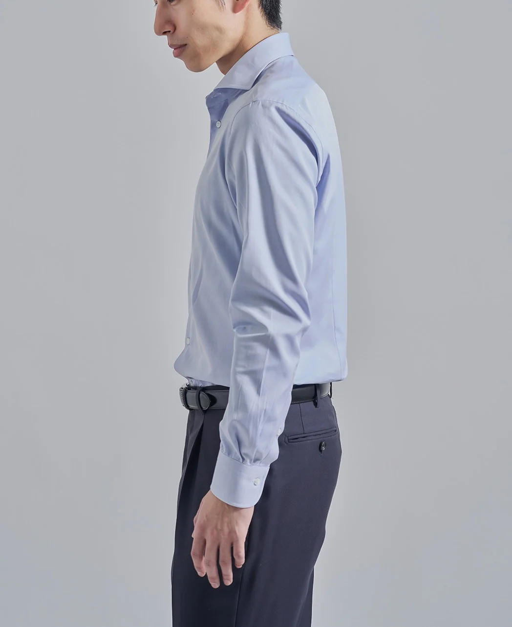 TOKYO SLIM FIT - Italian Spread Royal Oxford CANCLINI - Image 3
