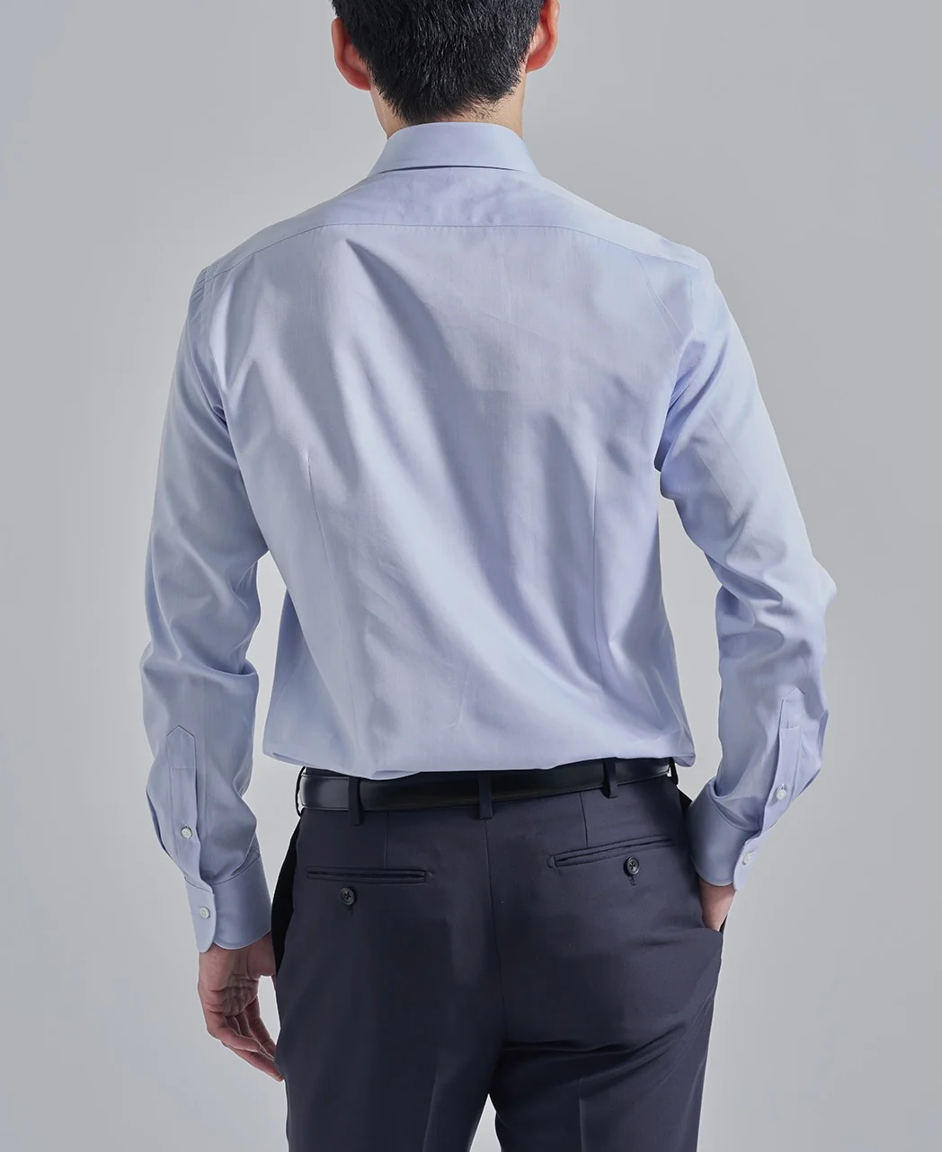 TOKYO SLIM FIT - Italian Spread Royal Oxford CANCLINI - Image 7