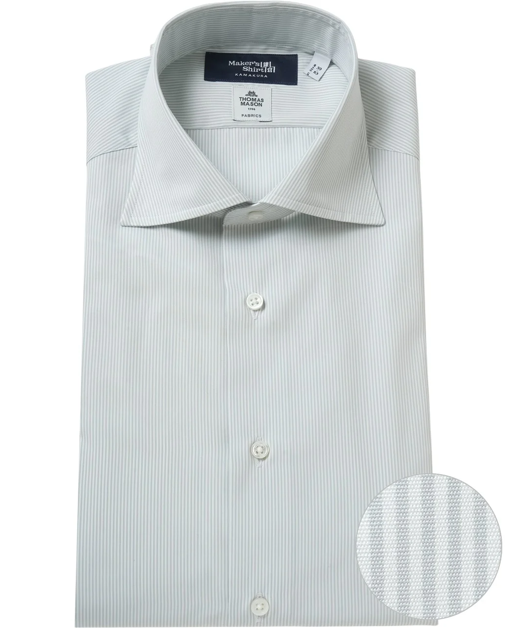 TOKYO SLIM FIT - Spread Broadcloth THOMAS MASON - Image 5