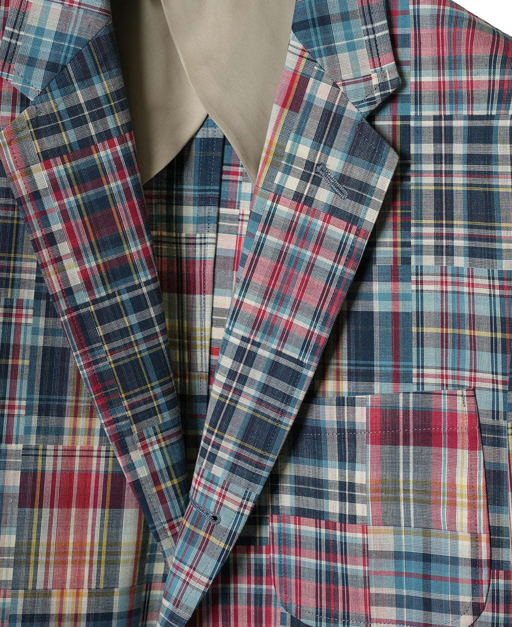 Unstructured IVY JACKET  CRAZY MADRAS - Image 4