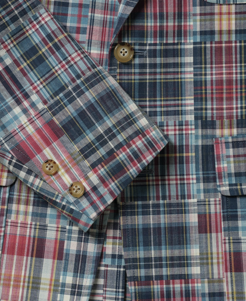 Unstructured IVY JACKET  CRAZY MADRAS - Image 5