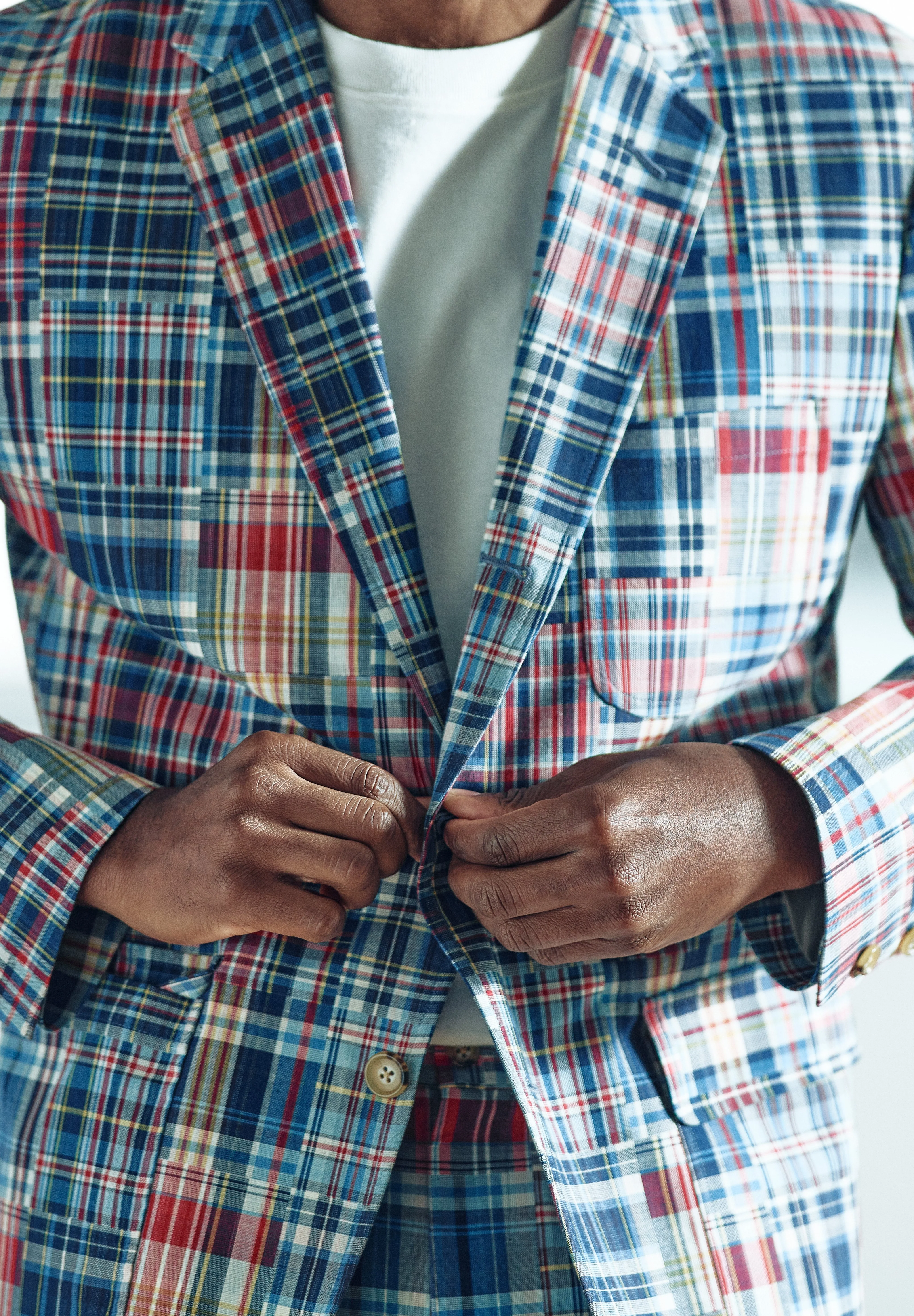 Unstructured IVY JACKET  CRAZY MADRAS - Image 7