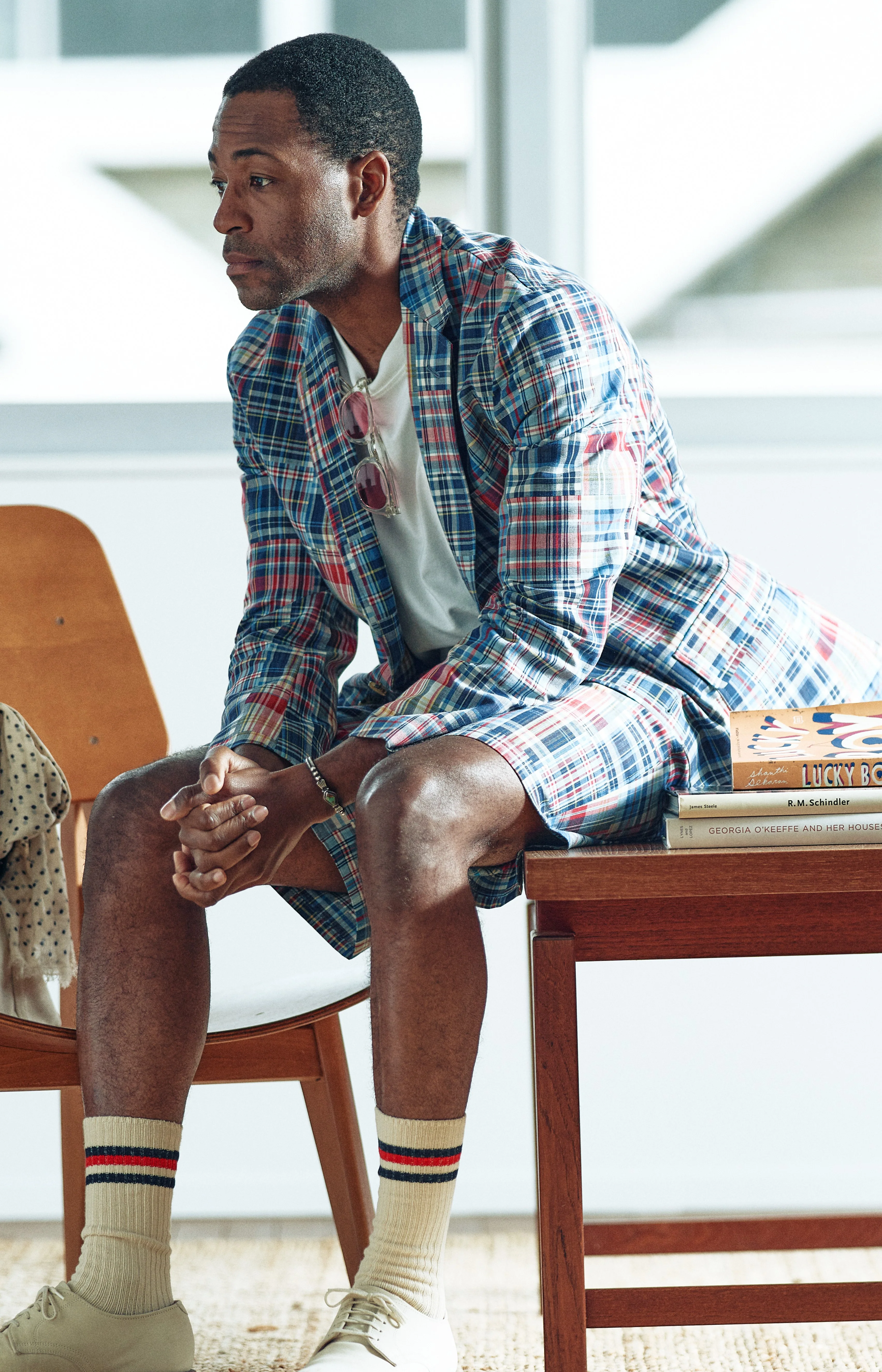 Unstructured IVY JACKET  CRAZY MADRAS - Image 8