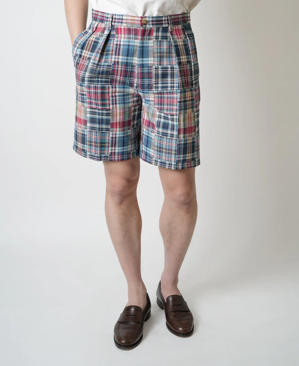 CRAZY MADRAS SHORT PANTS - Image 4