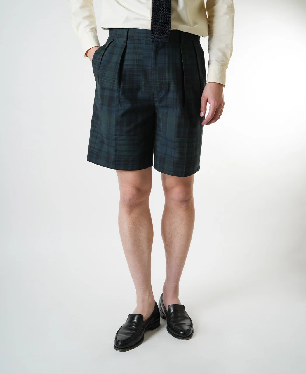 CRAZY DARK MADRAS SHORT PANTS - Image 4