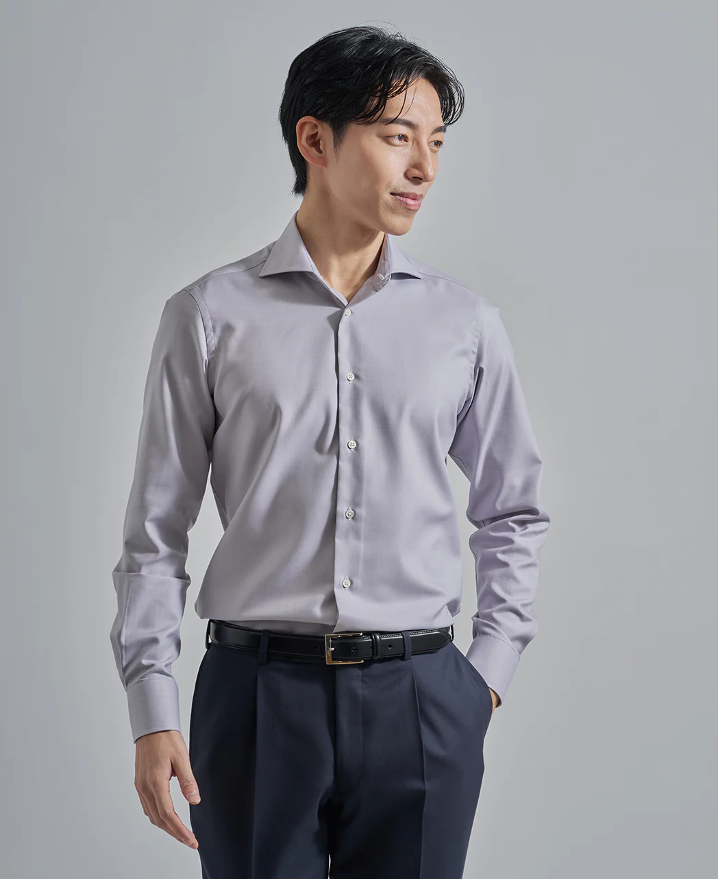 TOKYO SLIM FIT - Italian Spread Dobby J-TECH EASY CARE - Image 11