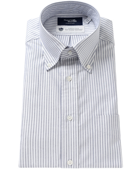 TOKYO SLIM FIT - Button Down Oxford Sea Island Cotton - Image 7