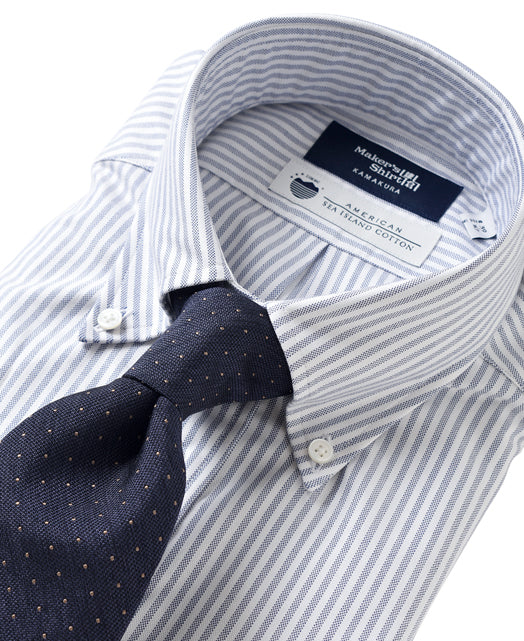 TOKYO SLIM FIT - Button Down Oxford Sea Island Cotton - Image 8