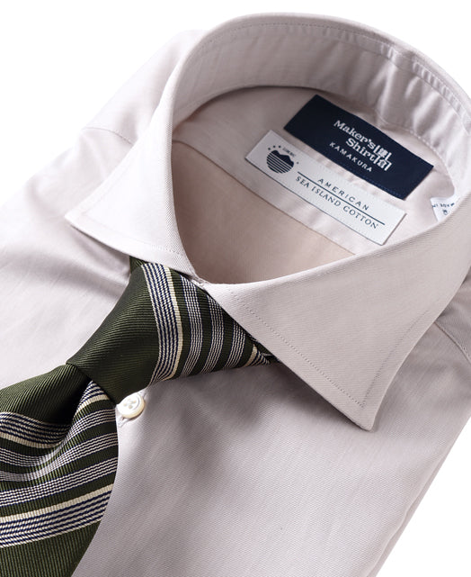 TOKYO SLIM FIT - Italian Spread Twill Sea Island Cotton - Image 2