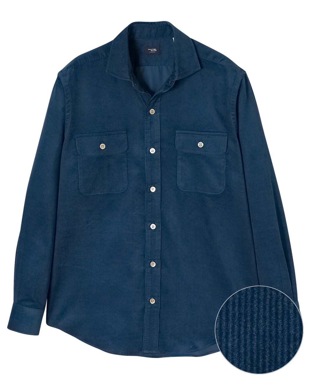 Tokyo Fit - Casual Corduroy Shirt - Spread Double Pocket