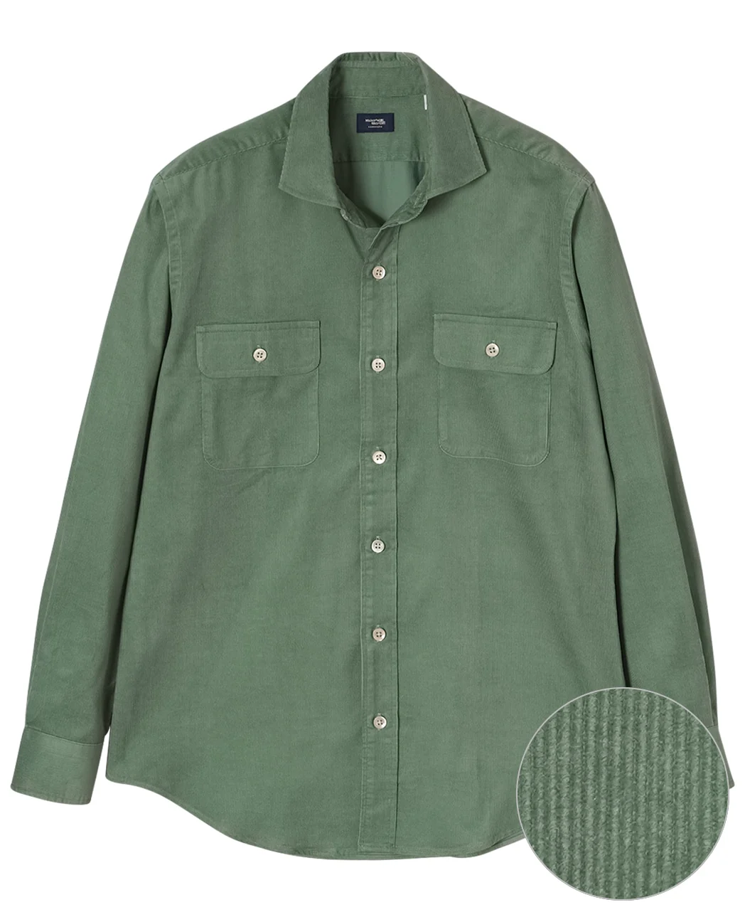 Tokyo Fit - Casual Corduroy Shirt - Spread Double Pocket - Image 13