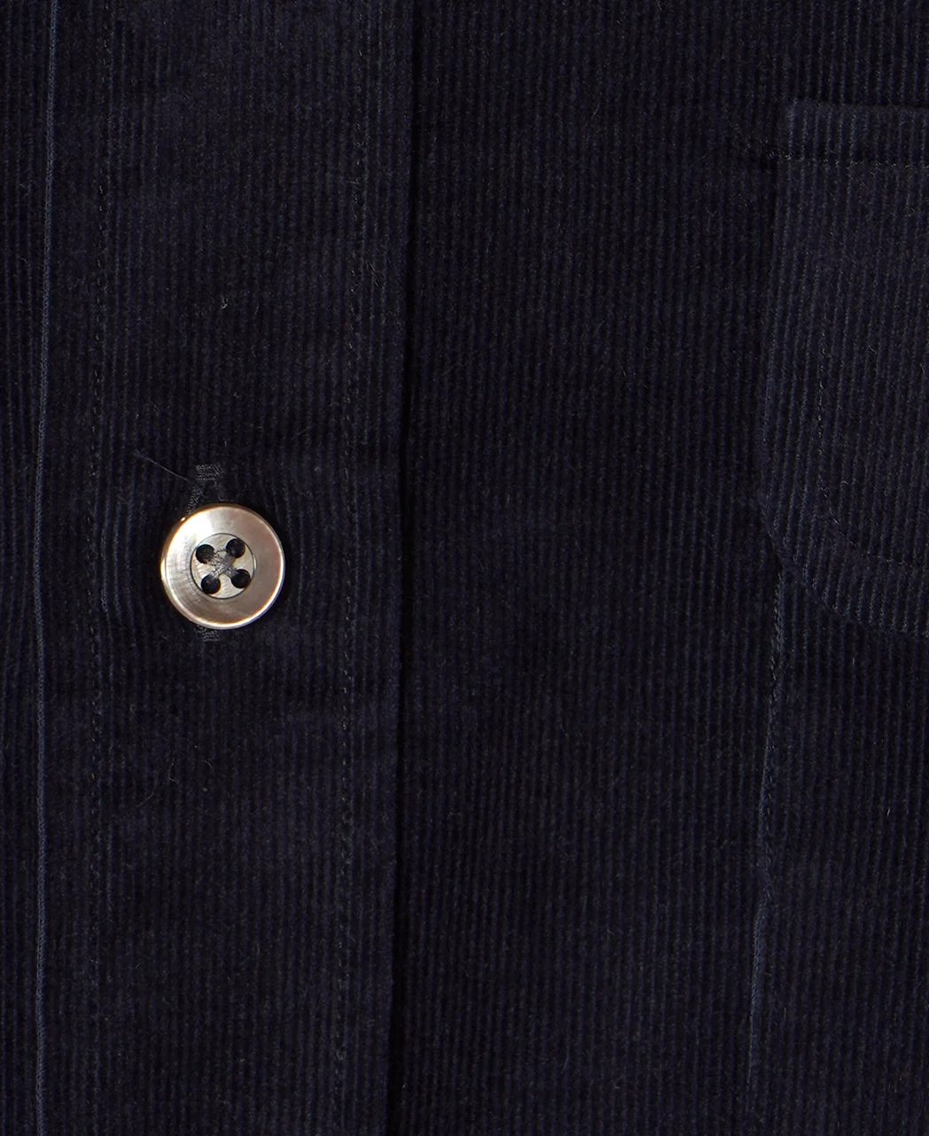 Tokyo Fit - Casual Corduroy Shirt - Spread Double Pocket - Image 5
