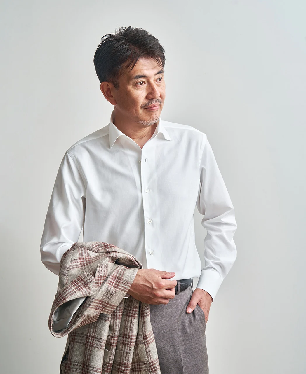 Tokyo Fit - One-Piece Collar Cotton Linen - Image 15