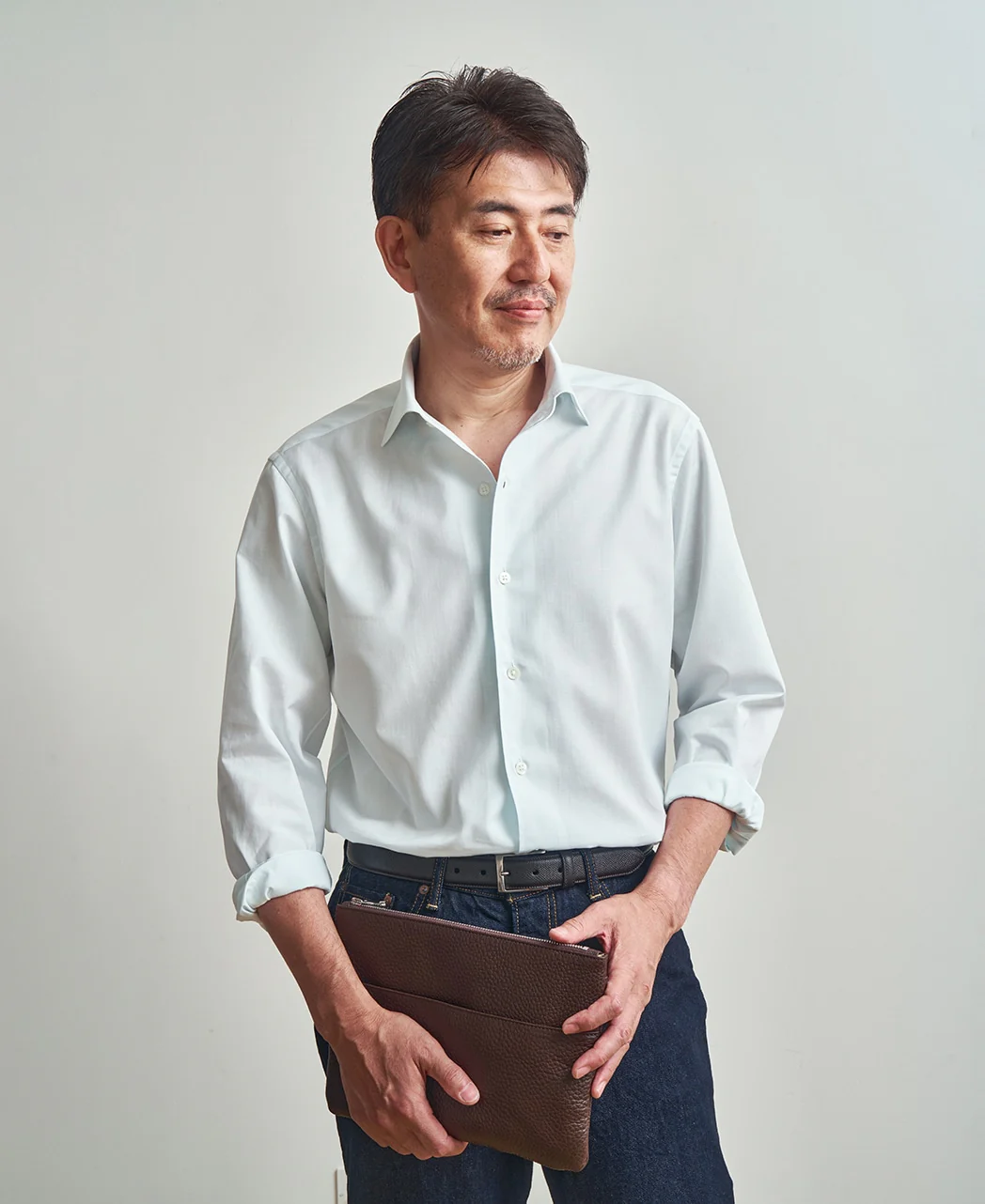 Tokyo Fit - One-Piece Collar Cotton Linen - Image 21